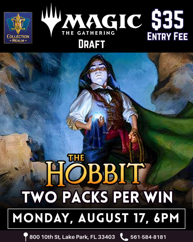 Magic: The Gathering The Hobbit Draft – August 17, 2026 (Monday 6:00 PM)