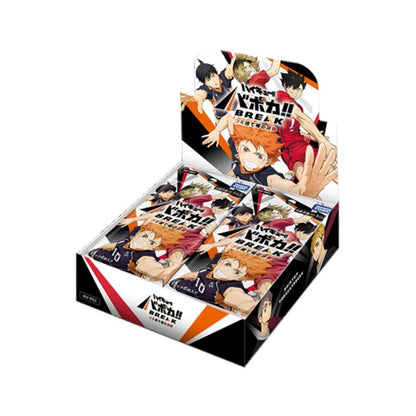Haikyu!! Vobaca!! BREAK Vol. 1 Booster Box, Trading Card Game, 18 Packs with 6 Cards per Pack (PRE-ORDER)