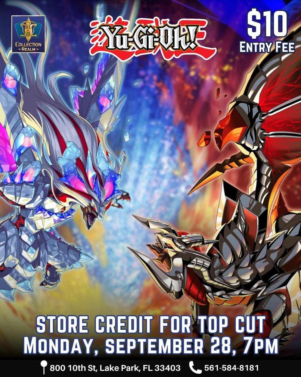 Yu-Gi-Oh! TCG Tournament – September 28, 2026 (Monday 7:00 PM)