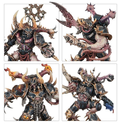 Warhammer 40K Combat Patrol Chaos Space Marines Army Box Set – 26 Multipart Miniatures Including Master of Possession, Possessed, Chaos Marines & Cultists – Warhammer 40,000 Miniatures