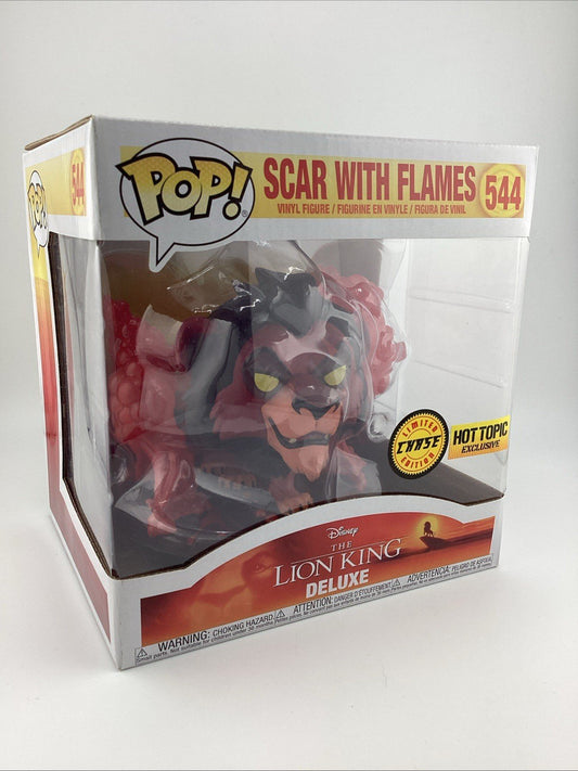 Funko MULTIPLE: Disney - Scar with Flames - Hot Topic (HT) (Exclusive) #544