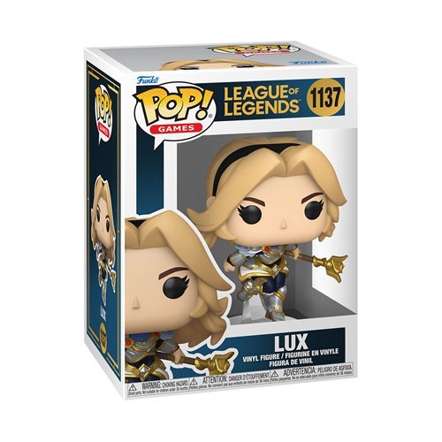 Lux #1137 Funko Pop! Games League of Legends - Approx. 4 1/4" Collectible Vinyl Figure Bundled with Display Box Protector Case - Estimated Arrival: Oct. 2025 (PRE-SALE)