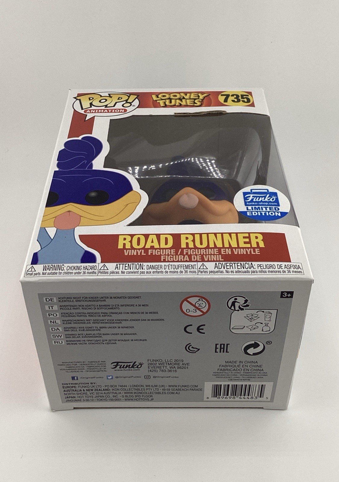 Funko Pop! Vinyl: Looney Tunes - Road Runner - Funko (Exclusive) #735