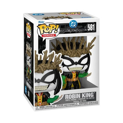DC Dark Multiverse Funko Pop! Animation - Set of 4 (Knightfall Batman #571, The Batman Who Laughs #572, Saint Batman #580, and Robin King #581) Collectible Vinyl Figures - Estimated Arrival: Sept. 2025 (PRE-SALE)