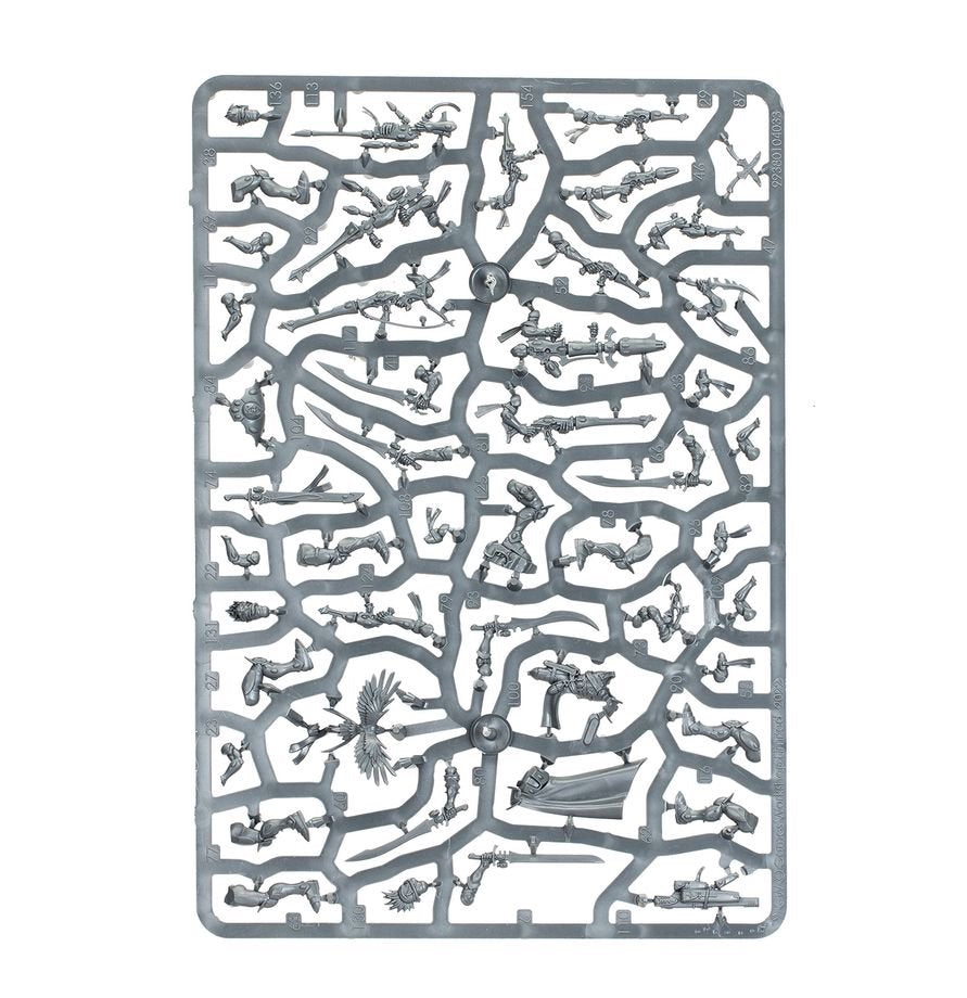 Warhammer 40,000 Aeldari Corsair Voidreavers – 10 Plastic Miniatures for Warhammer 40K, Elite Aeldari Infantry with Melee & Ranged Build Options, Alternate Corsair Voidscarred Assembly