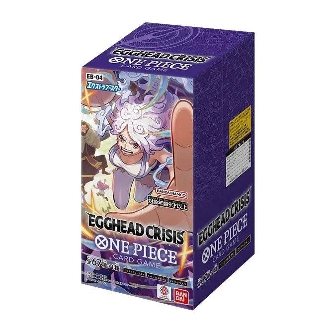 One Piece EB-04 Egghead Crisis Booster Box (Japanese) One Piece EB-04 Egghead Crisis Booster Box (Japanese)