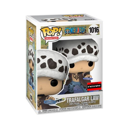 Trafalgar Law Funko Pop! Animation One Piece - AAA Exclusive Vinyl Figure #1016 with Display Box Protector Case