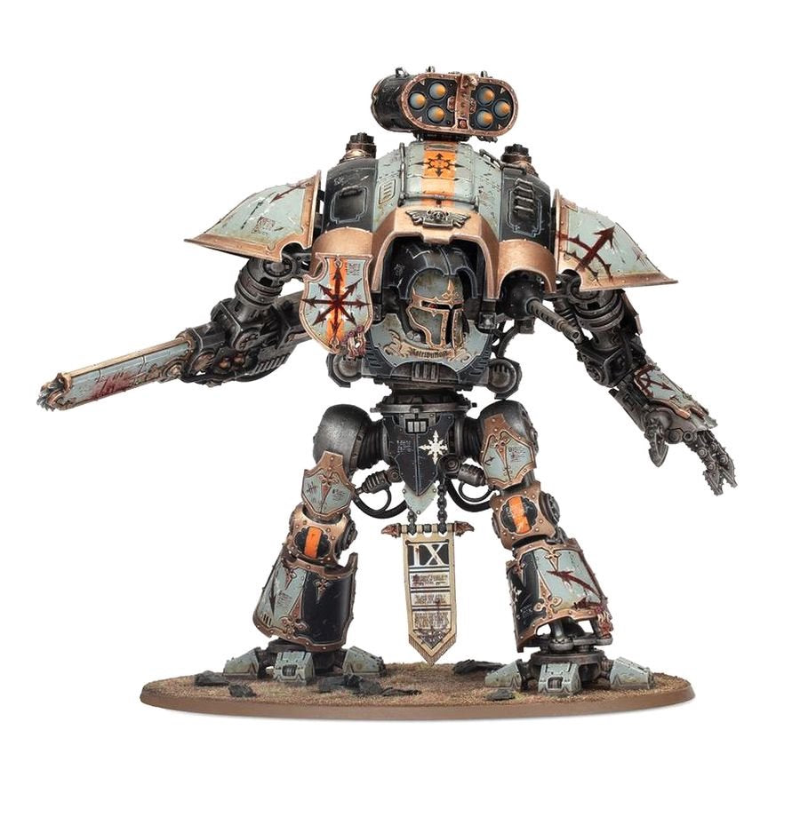 Warhammer 40K Imperial Knights Knight Questoris Model Kit – Multipart Plastic War Machine Figure with 6 Build Configurations for Warhammer 40,000 Armies (PRE-ORDER)