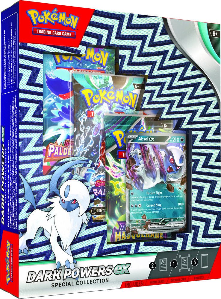 Pokemon TCG Dark Powers ex Special Collection Gengar ex Absol ex Cards