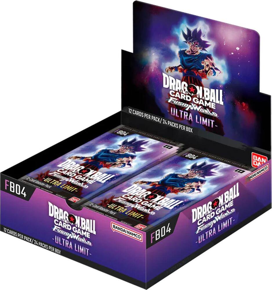Bandai Dragon Ball Super Card Game Fusion World FB04 Ultra Limit Booster Box