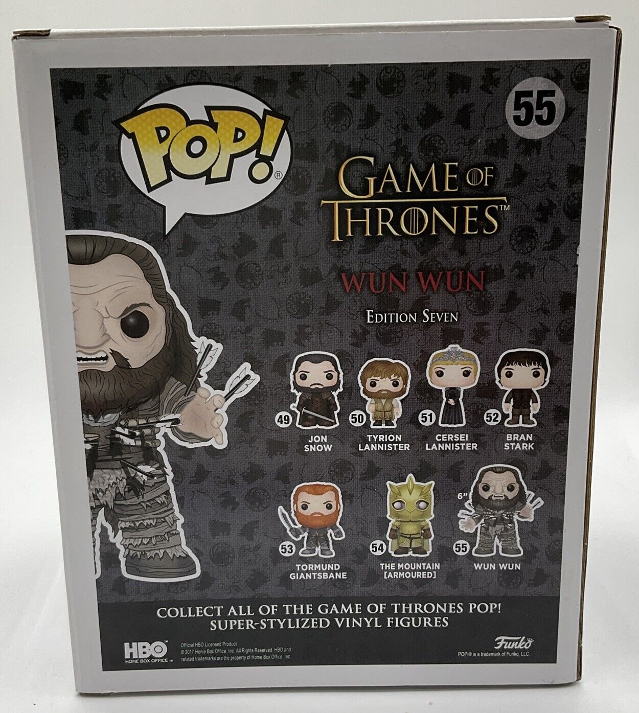 Funko Pop! Vinyl: Game of Thrones - Wun Wun - (w/ Arrows) #55