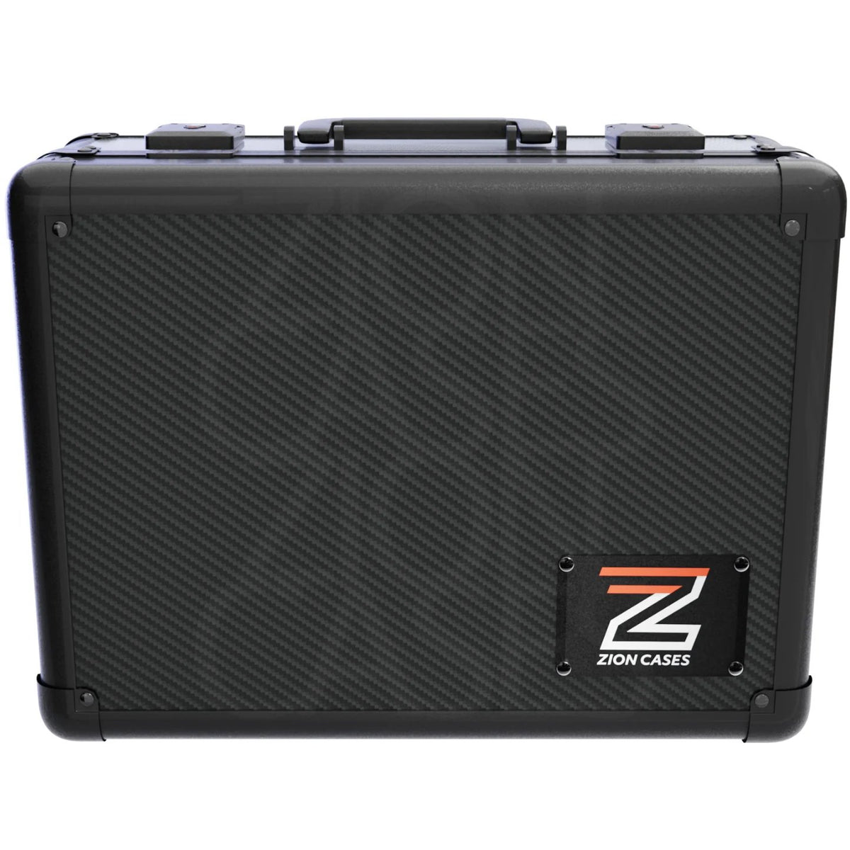 Zion Cases Slab Case XL Carbon Fiber Black – Premium Graded Card Storage Case, Holds Up to 172 Slabs, High-Grade Foam Protection, TSA-Approved Locks, Durable Collector Travel Case (PRE-ORDER)