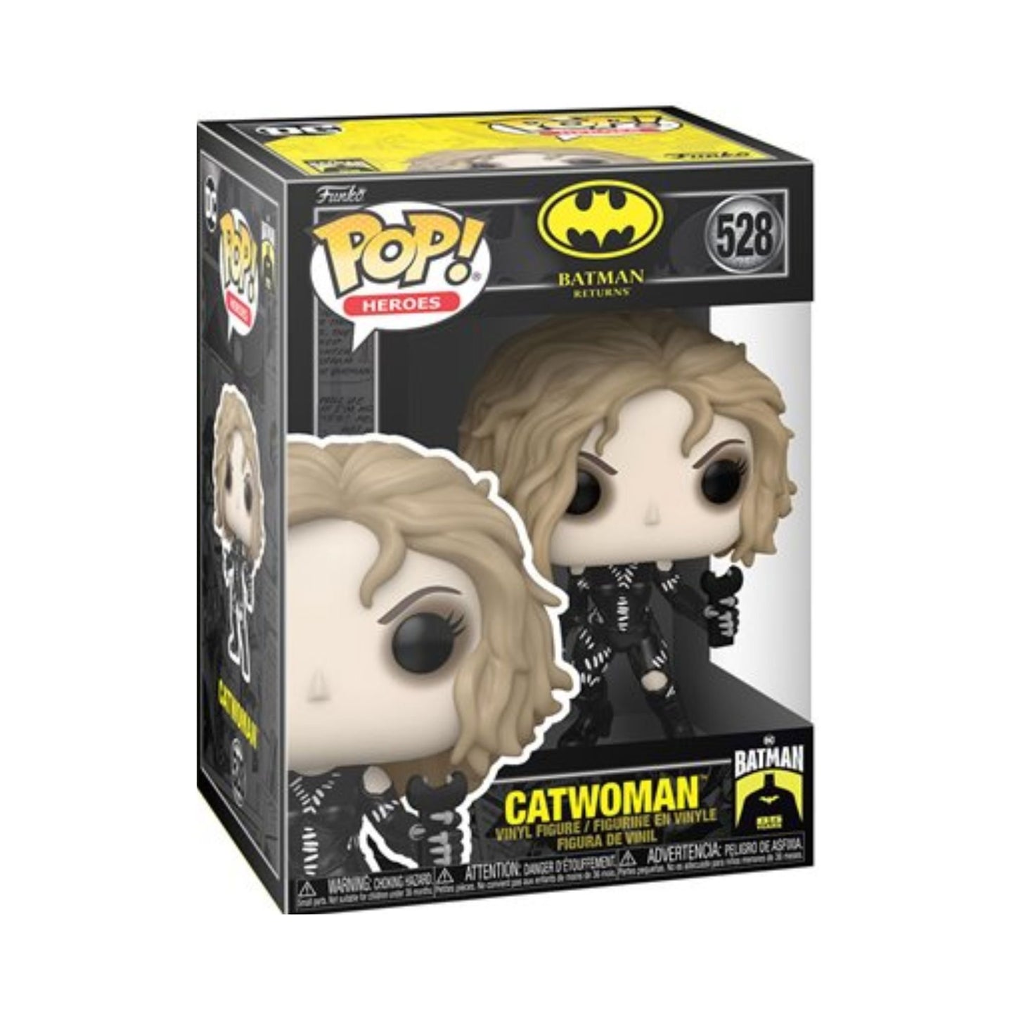 Catwoman Funko Pop! Heroes: Batman Returns - Approx. 4" Collectible Vinyl Figure #528 with Display Box Protector Case