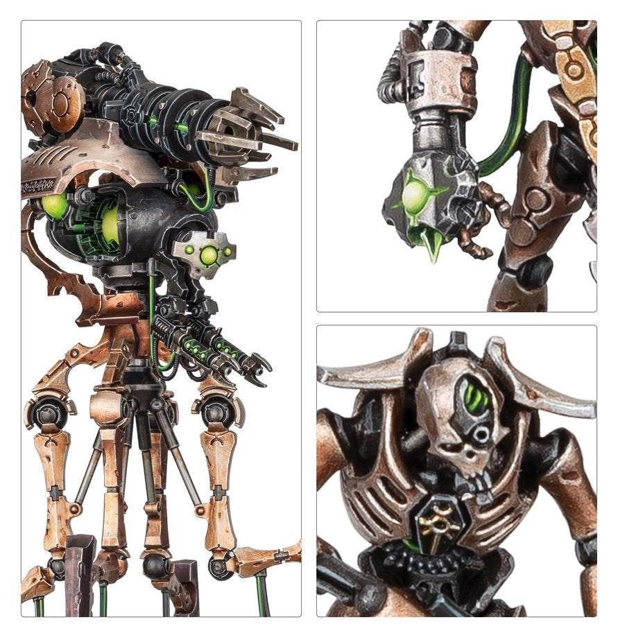 Warhammer 40K Combat Patrol Necrons Army Box Set – Games Workshop Warhammer 40,000 Miniatures Kit Featuring Necron Warriors, Canoptek Constructs & Destroyer Cult Units (PRE-ORDER)
