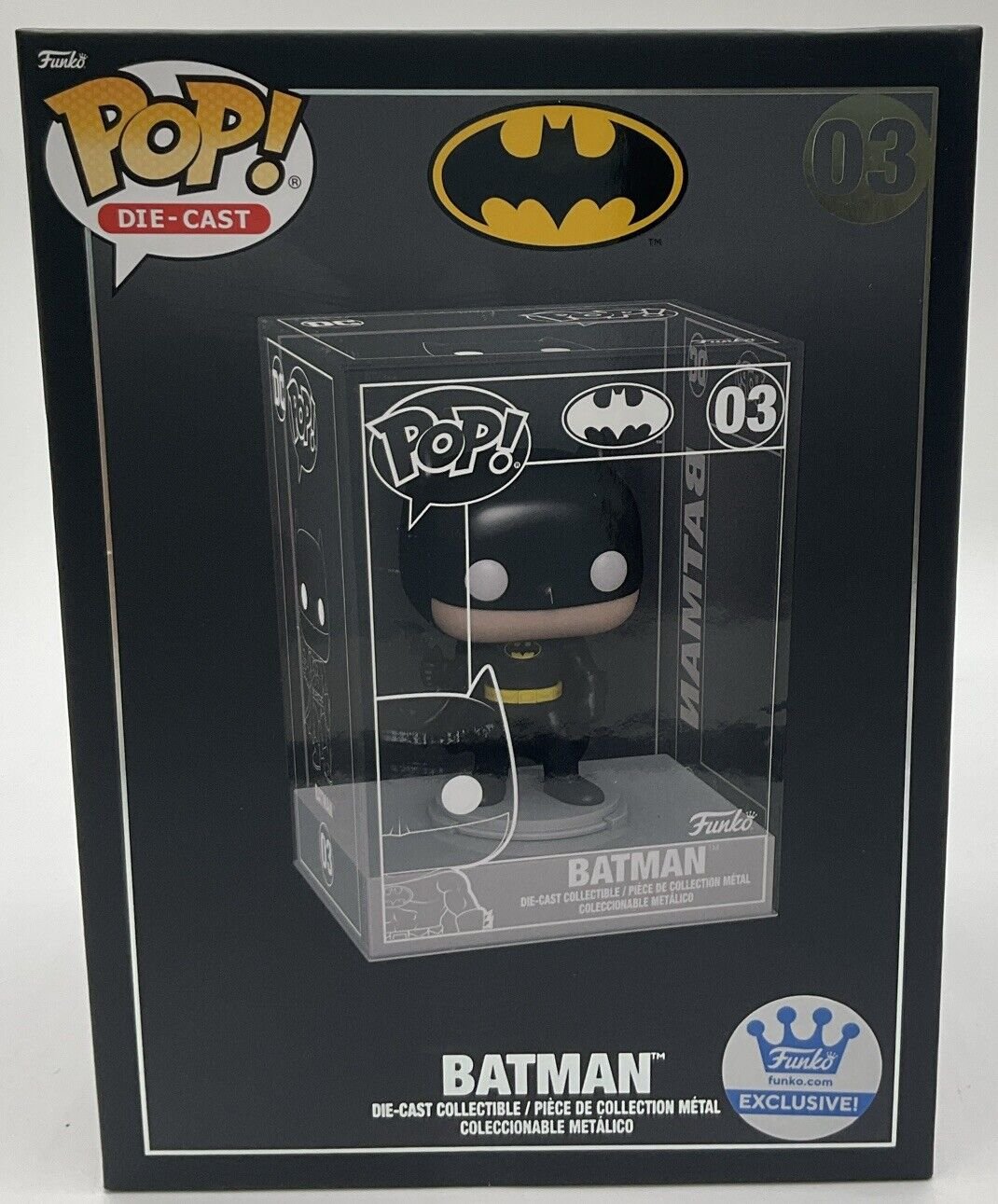 Funko Pop! Vinyl: DC Universe - Batman - Funko (Exclusive) #03 SEALED