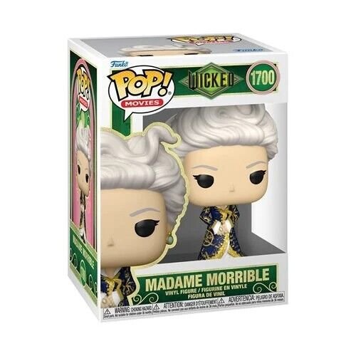 Madame Morrible Funko Pop! Movies Wicked Part 1 - Approx. 4 1/2" Collectible Vinyl Figure #1700 with Display Box Protector Case (PRE-SALE)