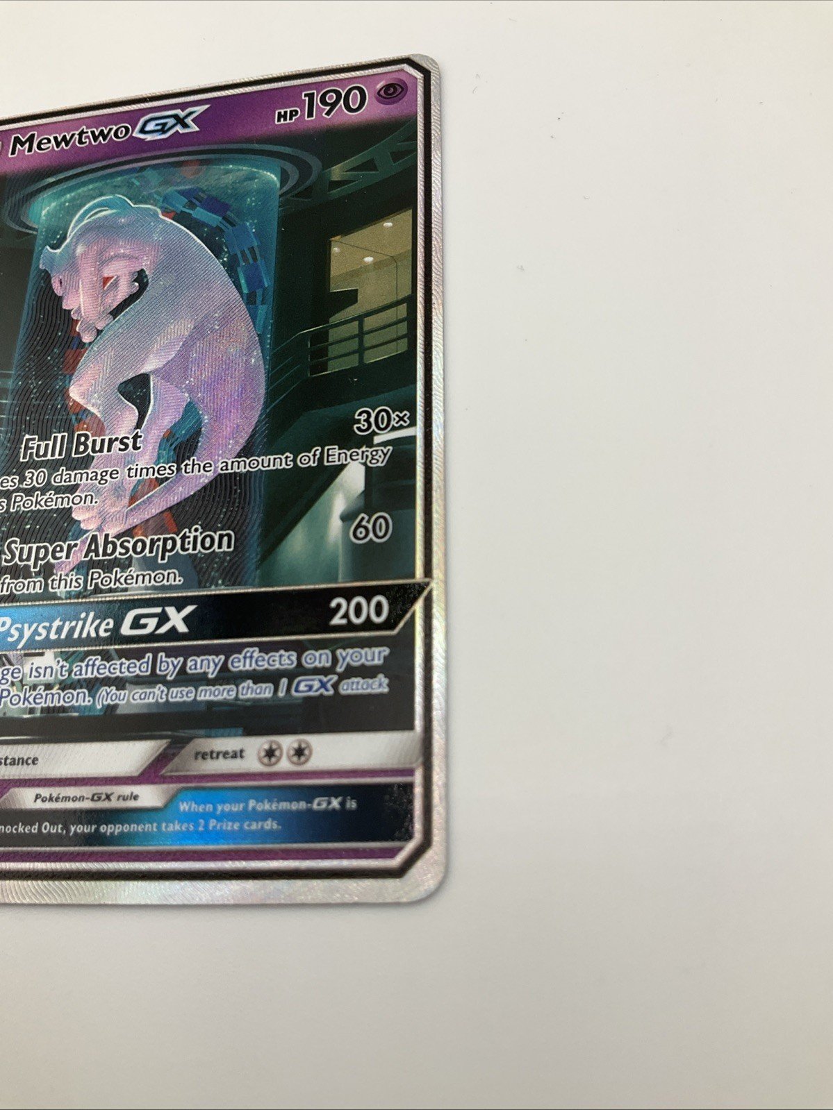 Pokémon TCG Mewtwo GX 78/73 Shining Legends Holo Rare Mewtube LP/NM Holo Secret Rare