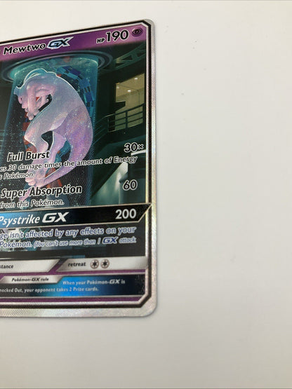 Pokémon TCG Mewtwo GX 78/73 Shining Legends Holo Rare Mewtube LP/NM Holo Secret Rare