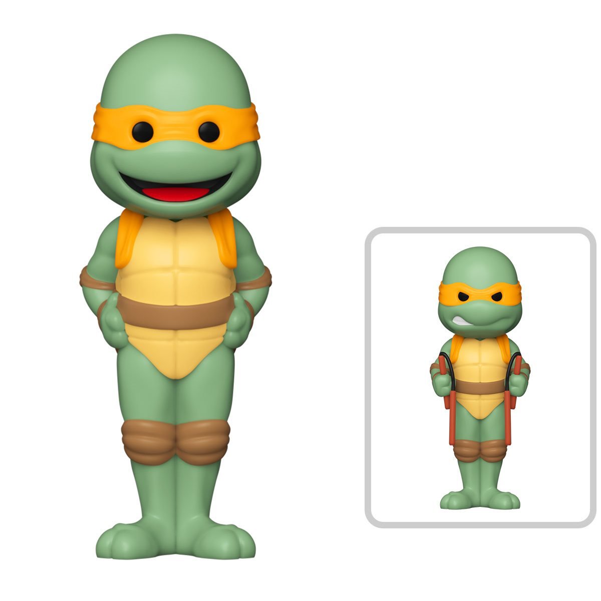 Michelangelo Funko Rewind Movies: Teenage Mutant Ninja Turtles - 1 in 6: CHANCE OF CHASE - Collectible Vinyl Figure with Case (PRE-ORDER)