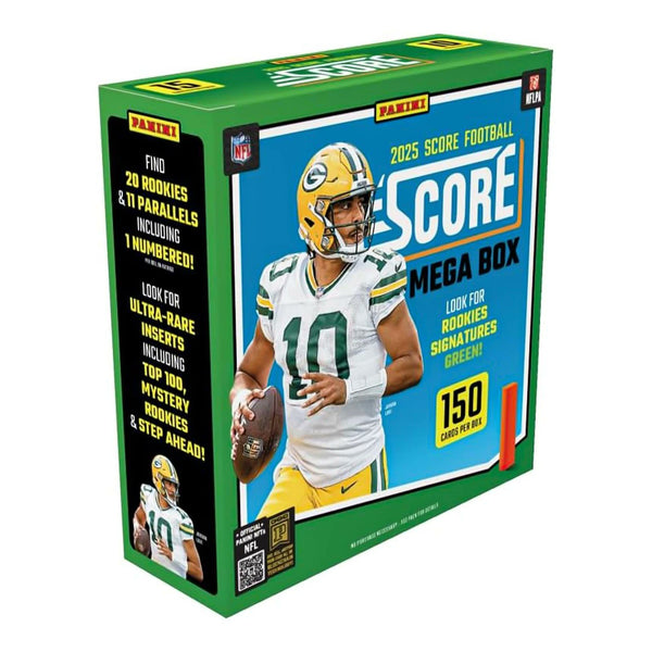 Panini 2025 Score Football Mega Box NFL trading cards