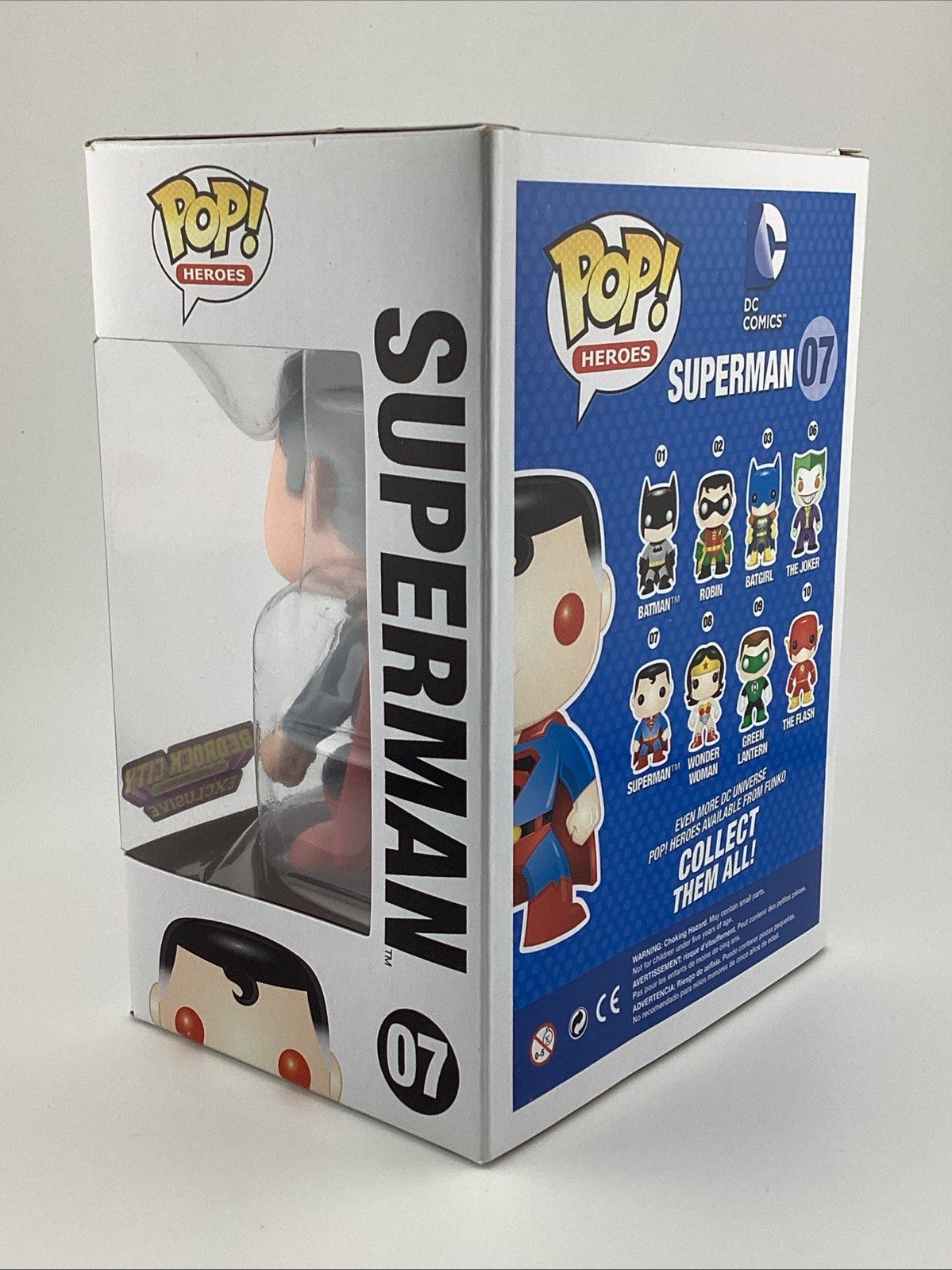 Funko Pop! Vinyl: DC Universe - Superman (Kingdom Come) Bedrock City Excl #07