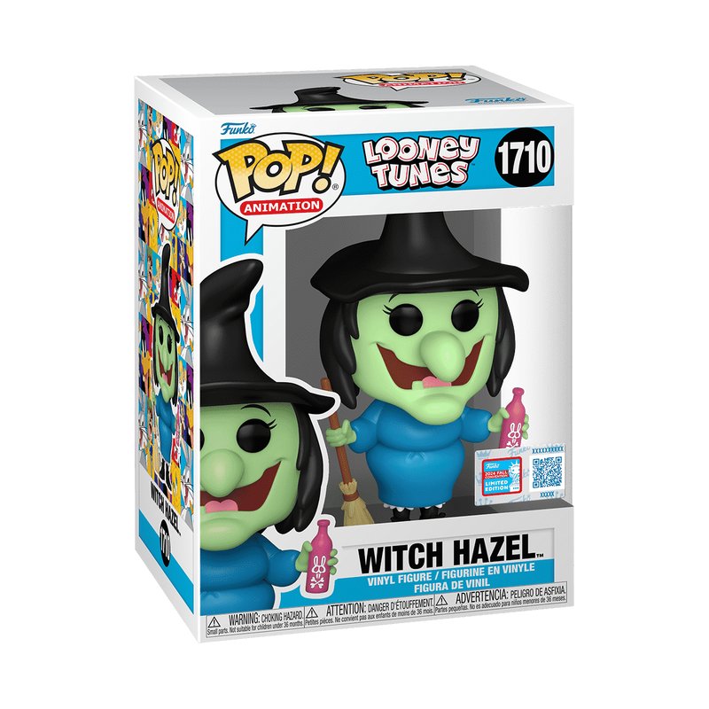 Witch Hazel Funko Pop! Animation Looney Tunes - NYCC 2024 Exclusive - Approx. 5.05" Collectible Limited Edition Vinyl Figure #1710 with Window Display Box