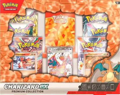 Pokémon TCG Charizard ex Premium Collection Box – 6 Booster Packs, Foil Cards & Play Accessories