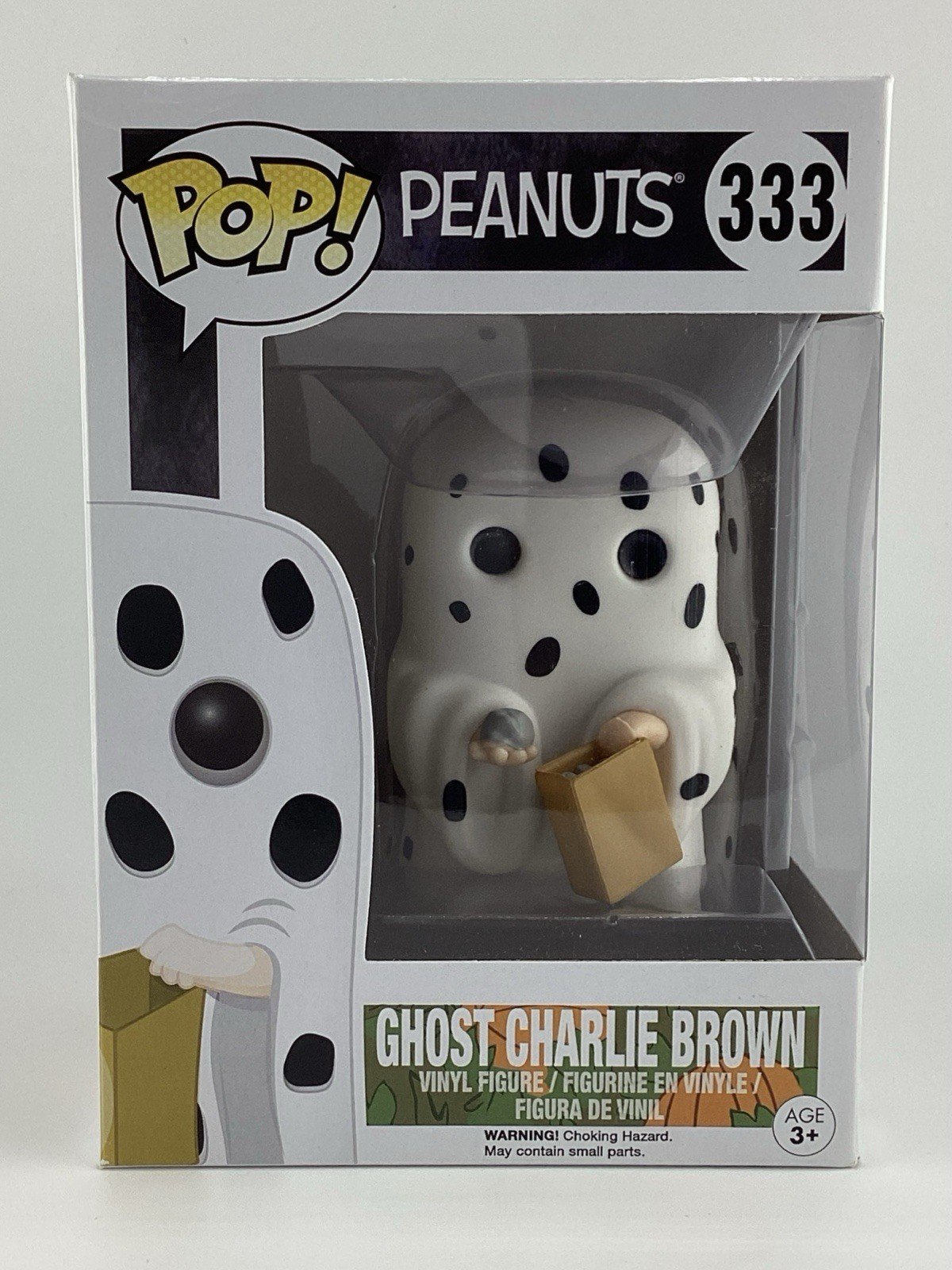 Funko Pop! Vinyl: Peanuts - Charlie Brown (Ghost)  #333