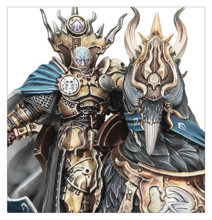 Warhammer Age of Sigmar: Ultimate Starter Set – Spearhead Starter Box with Stormcast Eternals & Skaven, 37 Push-Fit Miniatures, Gaming Mat, Dice & Rulebooks (PRE-ORDER)