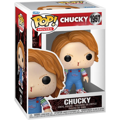 Chucky (2025) #1957 Funko Pop! Movies Child's Play - Approx. 4" Collectible Vinyl Figure Bundled with Display Box Protector Case
