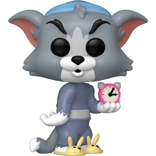 Tom with Clock #2006 Funko Pop! Animation Tom and Jerry - Approx. 4" Collectible Vinyl Figure Bundled with Display Box Protector Case