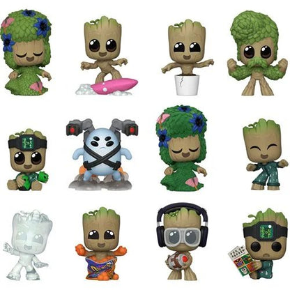I Am Groot Marvel Studios Mystery Box Mini Vinyl Figure - Approx. 2 1/2" Collectible Mini-Figures in Random Blind Box - 1 Box