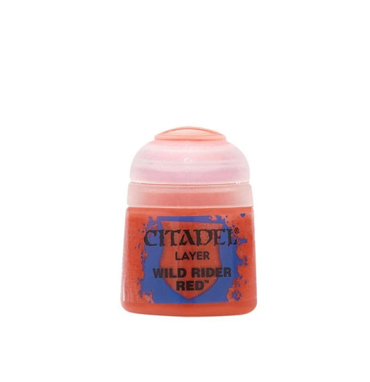 Warhammer Citadel Base Wild Rider Red Paint Bottle 12ml
