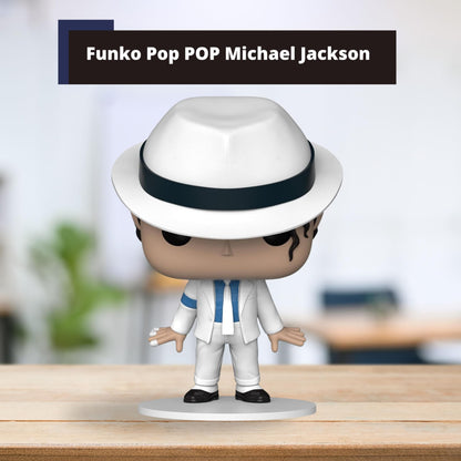 Michael Jackson Funko Pop! MJ - Approx. 3 3/4" Collectible Vinyl Figure #345 with Display Box Protector Case