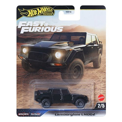 Hot Wheels Fast and Furious 2025 Mix 3 Vehicle Bundle Pack of 5 (Lamborghini LM002, Koenigsegg CCXR, 1970 Custom Plymouth Roadrunner, Nissan 240SX (S14), and 2021 Toyota GR Supra) Collectible Toy Car Vehicle - Estimated Arrival: Sept. 2025 (PRE-SALE)