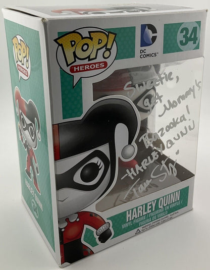 Funko Pop! Vinyl: DC Universe - Harley Quinn #34 Signed By Tara Strong