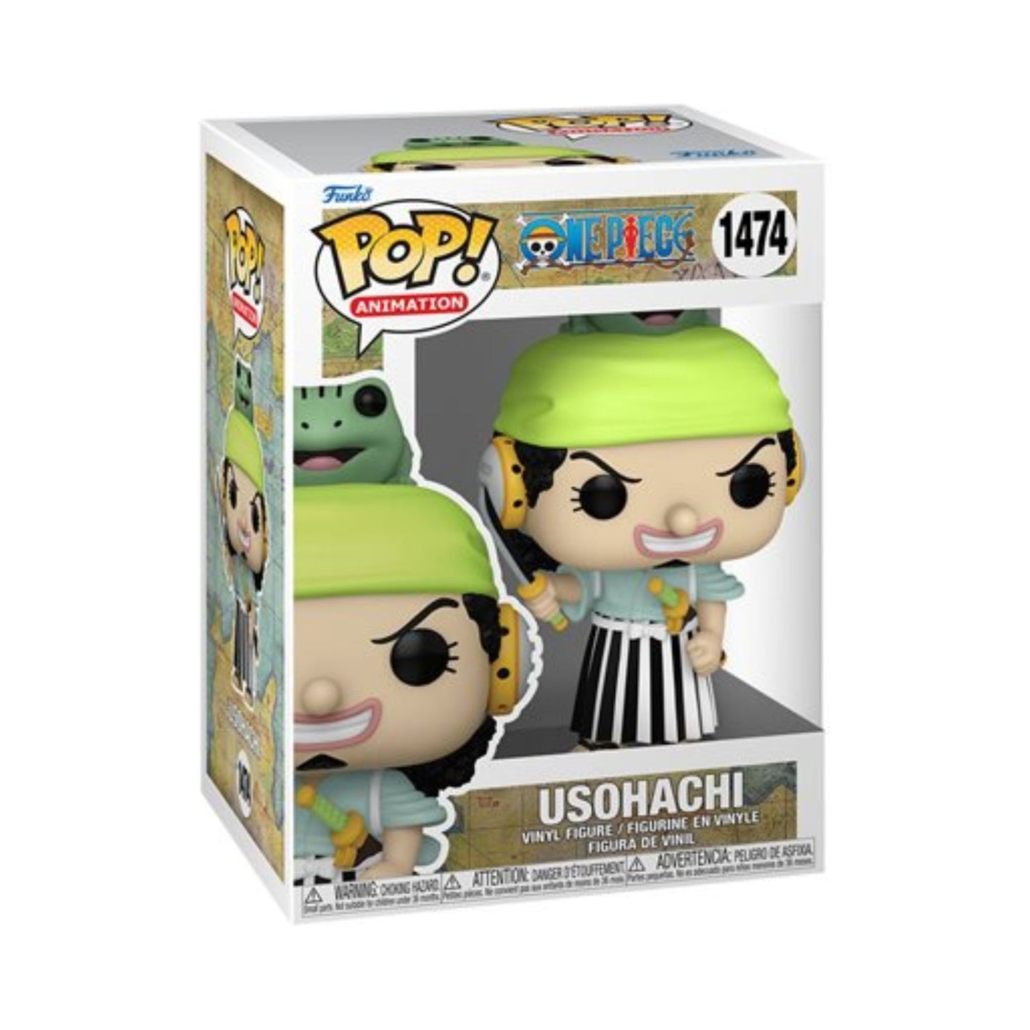 Usohachi Funko Pop! Animation One Piece - Vinyl Figure #1474 with Window Display Box