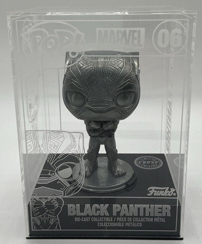 Funko Pop! Diecast: Marvel - Black Panther (Chase) 06 - (Funko Exclusive)