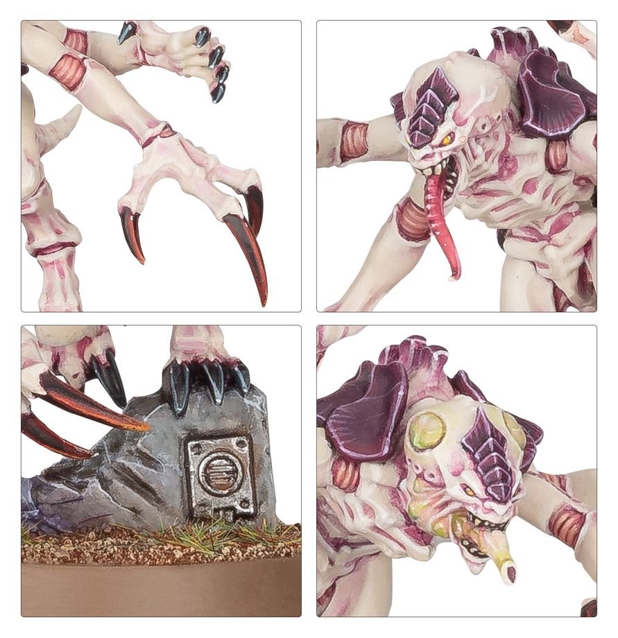 Warhammer 40,000 Combat Patrol Tyranid Assault Brood – 18 Miniatures Including Parasite of Mortrex, Genestealers, Tyrant Guard & Biovore | Warhammer 40K Tyranids Army Set