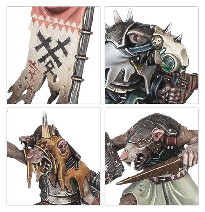 Warhammer Age of Sigmar: Ultimate Starter Set – Spearhead Starter Box with Stormcast Eternals & Skaven, 37 Push-Fit Miniatures, Gaming Mat, Dice & Rulebooks (PRE-ORDER)