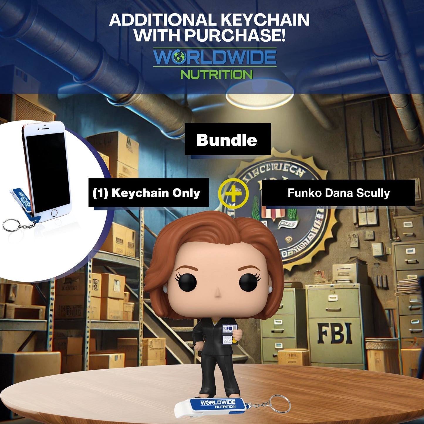 Dana Scully Funko Pop! The X-Files - Approx.4" Collectible Vinyl Figure #1613 with Display Box Protector Case