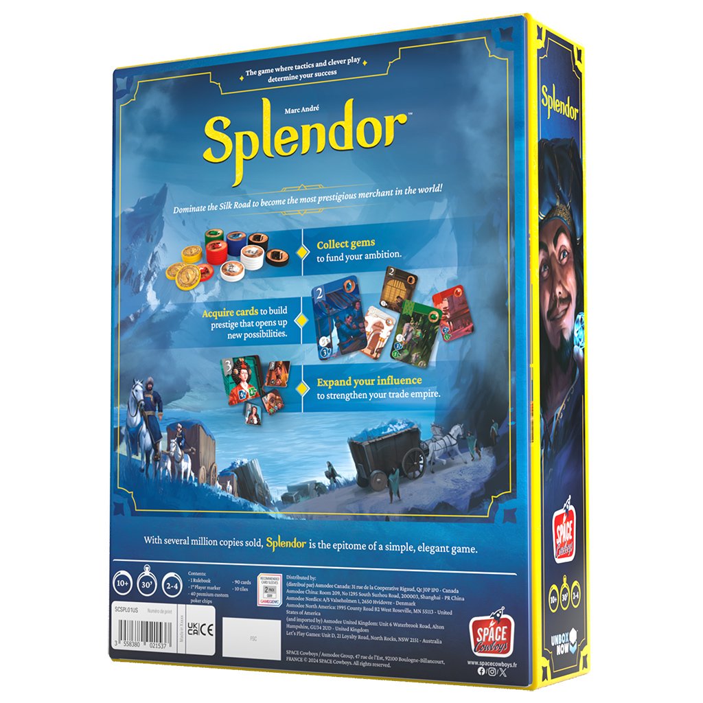 Splendor Board Game (PREORDER - Release Date June 2026)