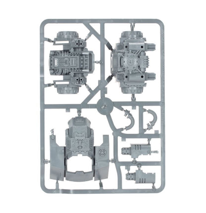Warhammer 40K Space Marines Ballistus Dreadnought Miniature Model Kit – Heavy Weapons Combat Walker with Lascannons & Missile Launchers – Push-Fit Warhammer 40,000 Figure