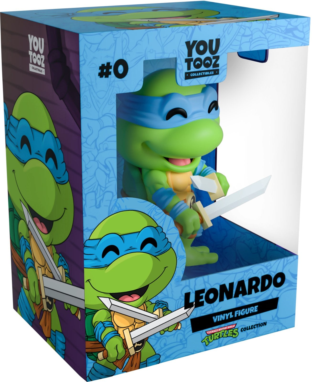 Leonardo Youtooz The Teenage Mutant Ninja Turtles Collection - 4.2" Collectible Vinyl Figure #0 with Window Display Box (PRE-SALE)