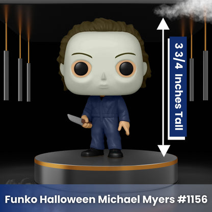 Michael Myers Funko Pop! Movies Halloween - Vinyl Figure #1156 with Display Box Protector Case