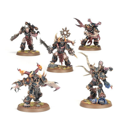 Warhammer 40K Combat Patrol Chaos Space Marines Army Box Set – 26 Multipart Miniatures Including Master of Possession, Possessed, Chaos Marines & Cultists – Warhammer 40,000 Miniatures