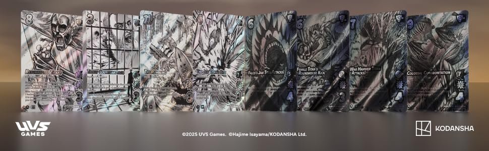 UniVersus Attack on Titan: Apocalypse Booster Display Box