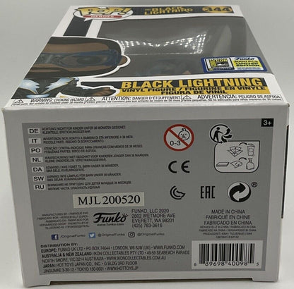 Funko Pop! Vinyl: DC Universe - Black Lightning #344 - SDCC LE3000Pcs