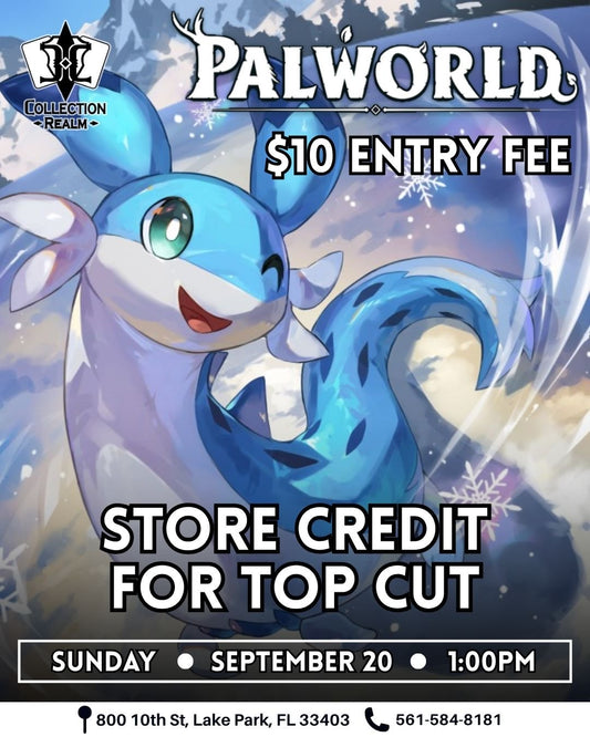 Palworld TCG Tournament — Sunday 1:00 PM, September 20