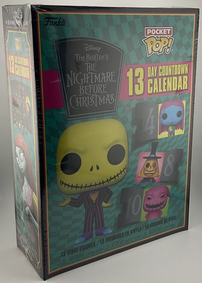 New Nightmare Before Christmas FUNKO Advent Calendar 13 Day Black Lite Halloween